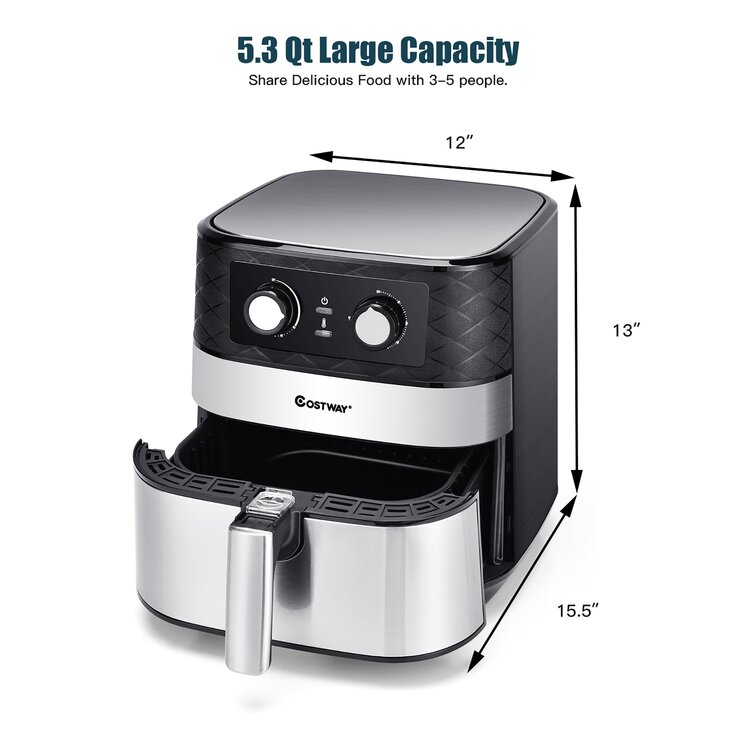 5.3 qt 2024 air fryer